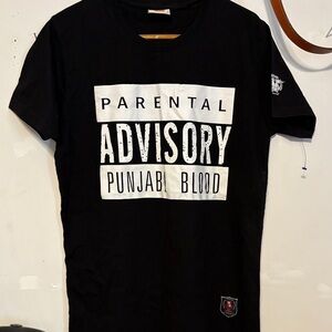 Punjabi Black Graphic Kids T-Shirt